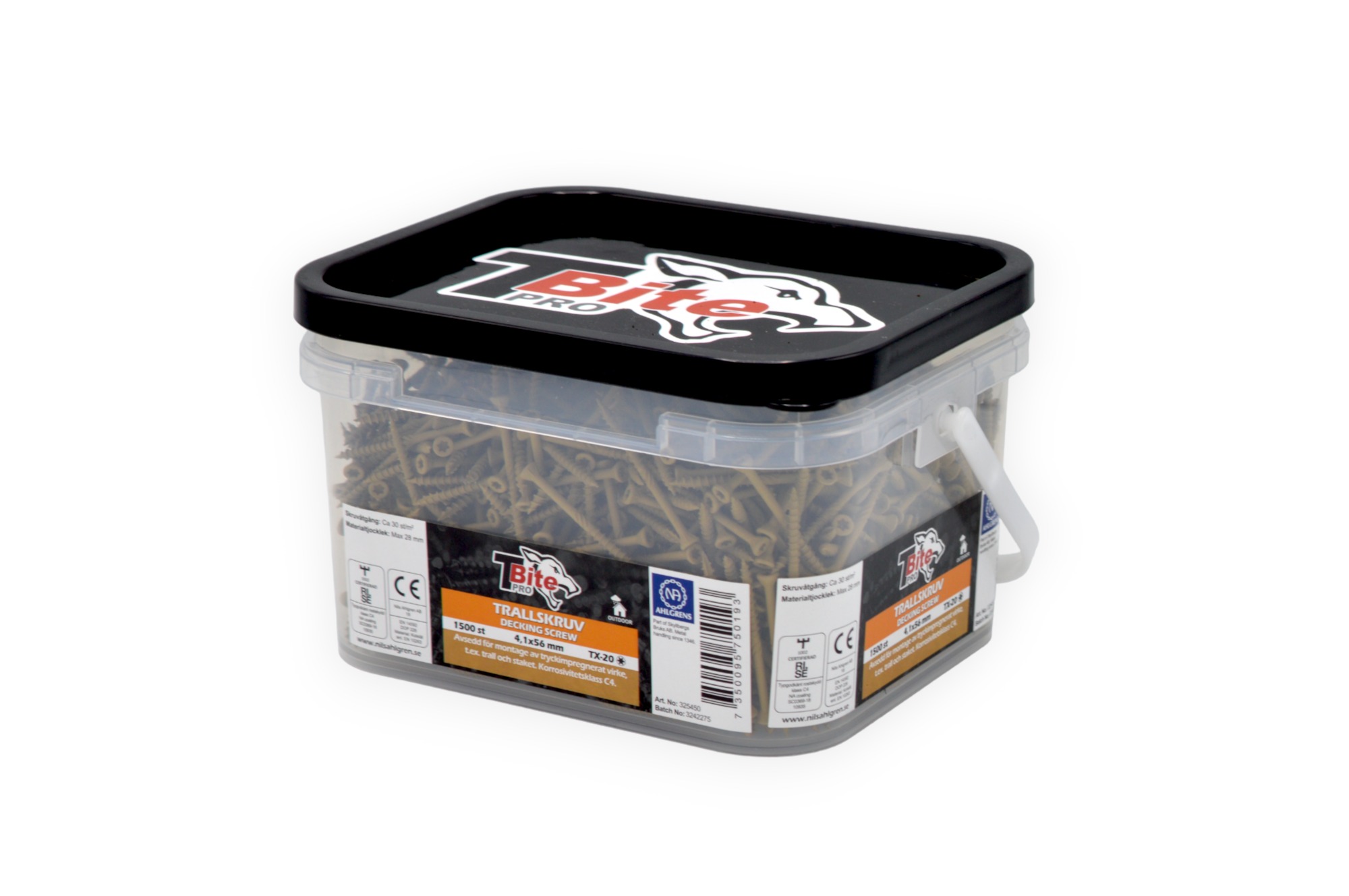 Trallskruv C4 4,1x56 mm